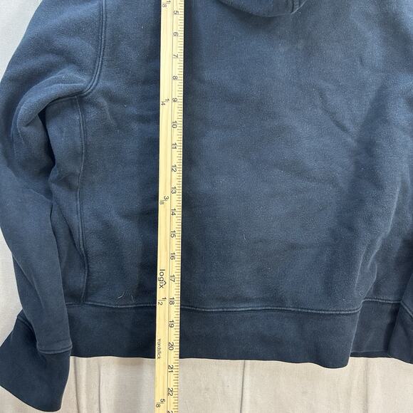 Lauren Ralph Lauren Jacket Womens Large Blue Hoodie Full Zip - Picture 5 of 6